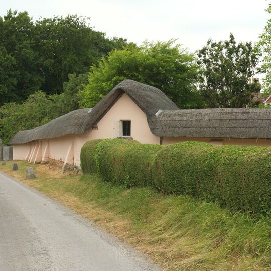 Cob Walls To Rear Of Knighton Manor