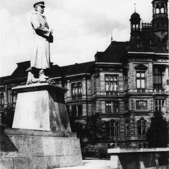 Pilsen - Stalin-Denkmal