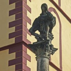 Sloup s Pietou v Kostelní ulici v Jirkově