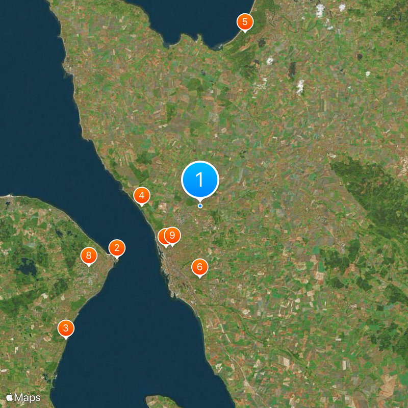 Västernorrland County Map