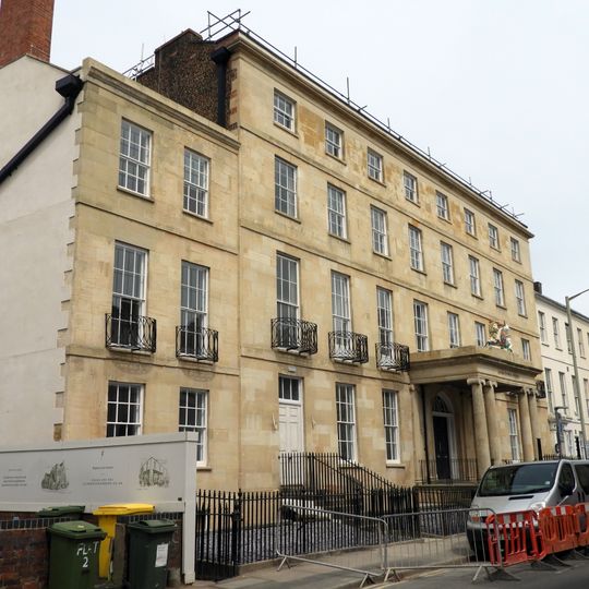 Johndower House And Attached Railings