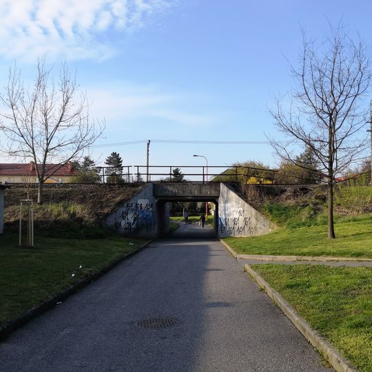 Podchod Stará Tenice - Za Alejí pod železniční tratí