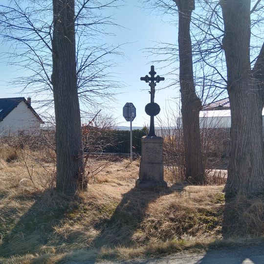 Kříž na jihozápadě Občova