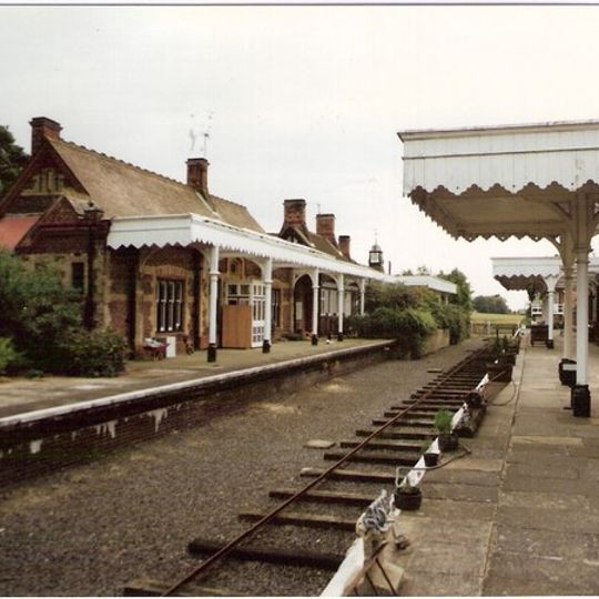 Wolferton Station Downside