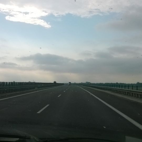 Motorway bridge near Sługocin