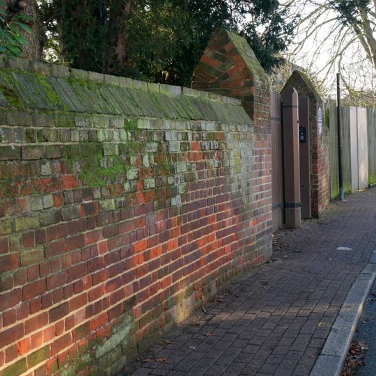 Street Wall And Gateway To North Of Red House