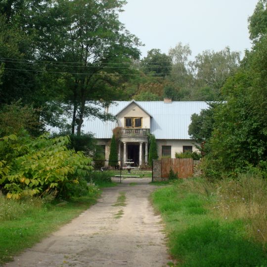 Park dworski, XIX/XX