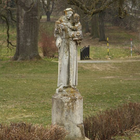 Socha sv. Antonína Paduánského v Budkově