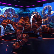 Schwarzlicht Minigolf