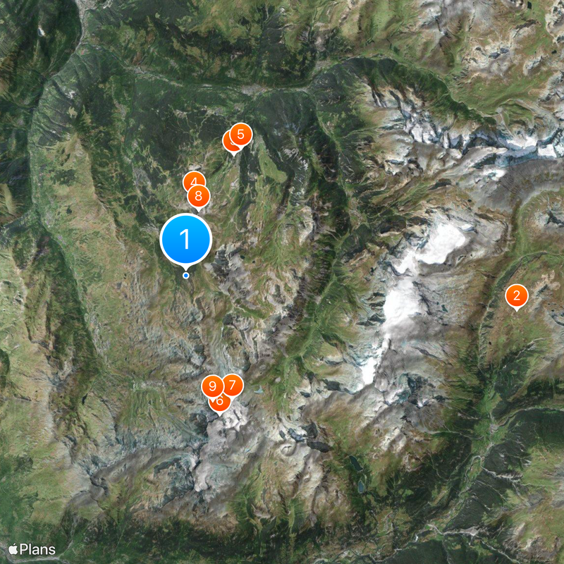 Les 3 Vallées Map
