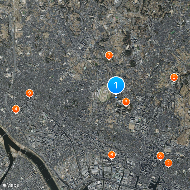 Nishonoseki Stable Carte