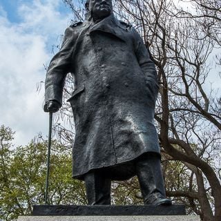 Winston-Churchill-Statue (Parliament Square, London)