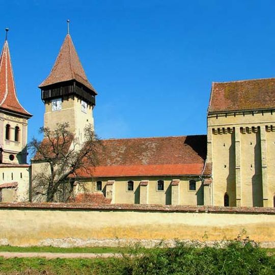 Lutheran church in Șeica Mică, Sibiu