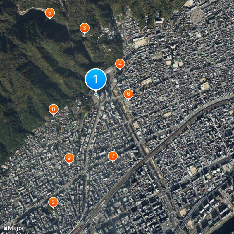 Shin Kobe Oriental City Map