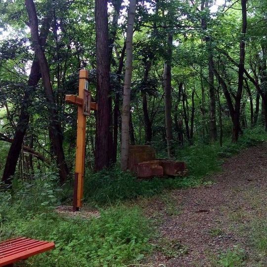 Páté zastavení na křížové cestě Kryry