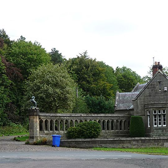 West Lodge And Gateway To Ford Castle