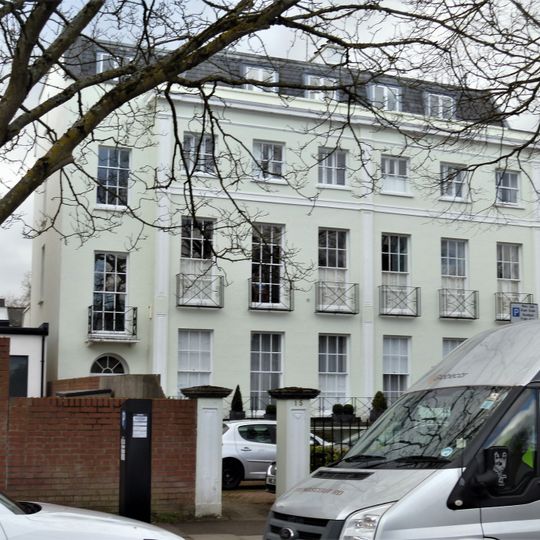 Number 15 With Attached Wall Gate Piers And Gate To Right