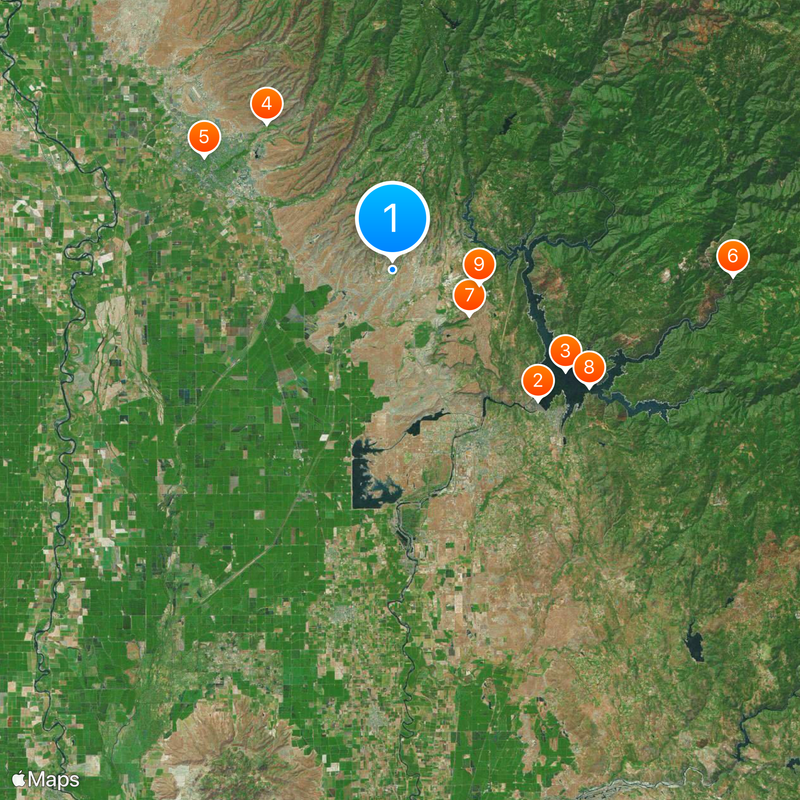 Butte College Map