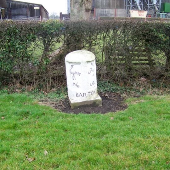 Milestone On West Side Of Road Circa 50 Metres North Of Helms Farm