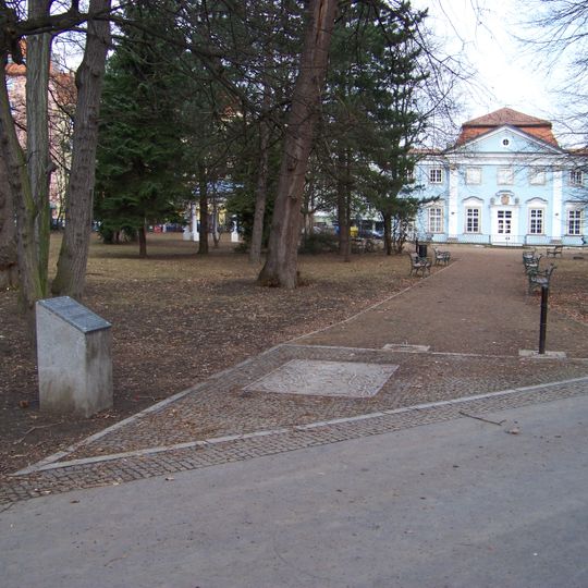 Pomník setkání Goetha a Beethovena s rakouskou císařovnou