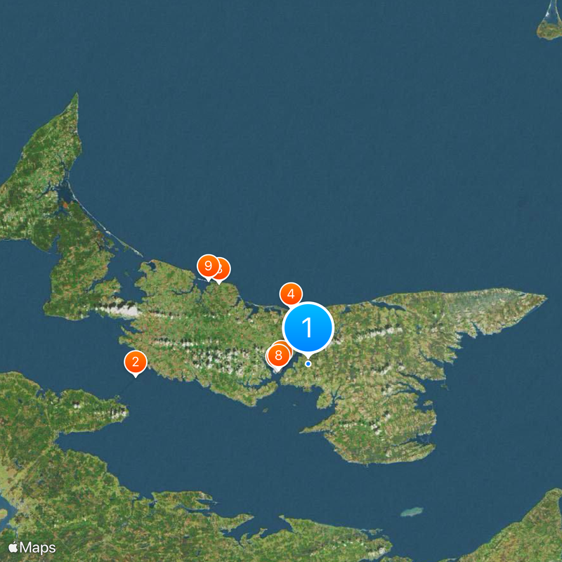 Prince Edward Island Map