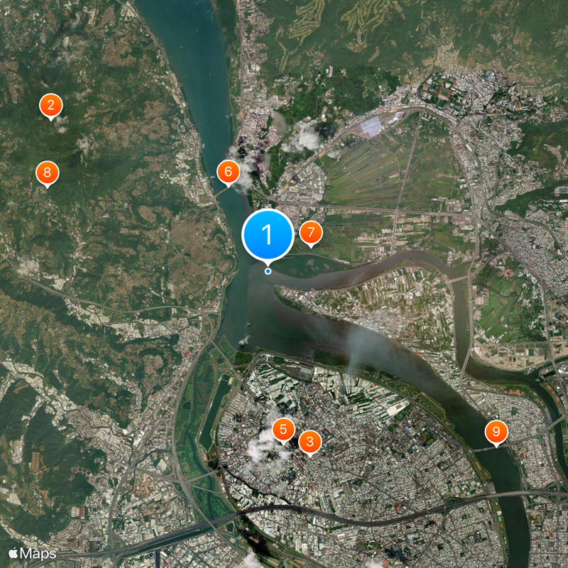 Keelung River Map