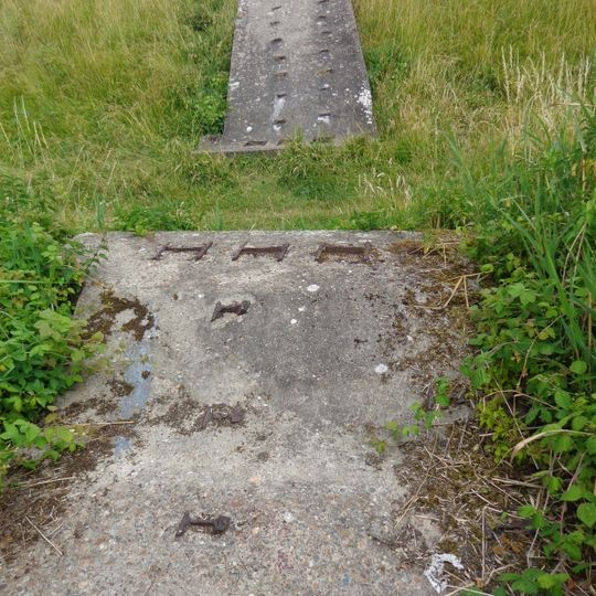 Tankversperring met tetraëders