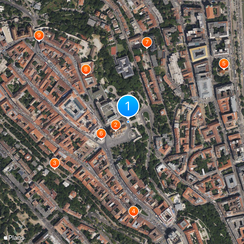 Vissersbastion Kaart