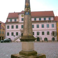 Polish-Saxon Post Milestone in Hoyerswerda