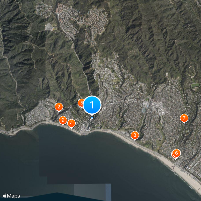 Self-Realization Fellowship Lake Shrine Mapa