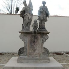 Sousoší svatého Floriána a svatého Jana Nepomuckého