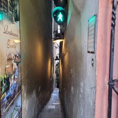 The narrowest street of Prague