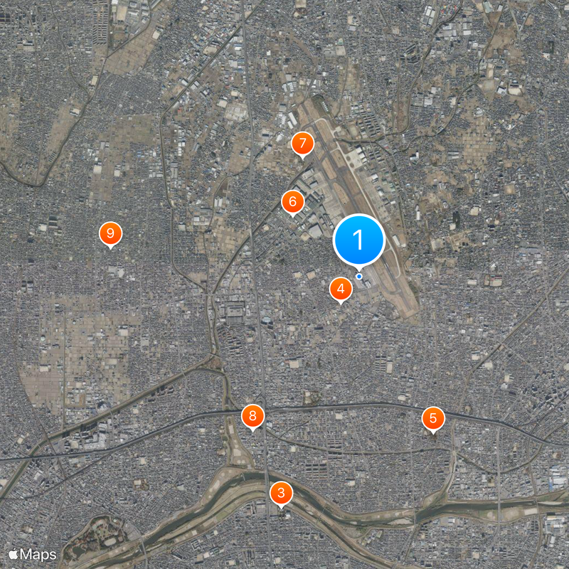 Airport Walk NAGOYA Map
