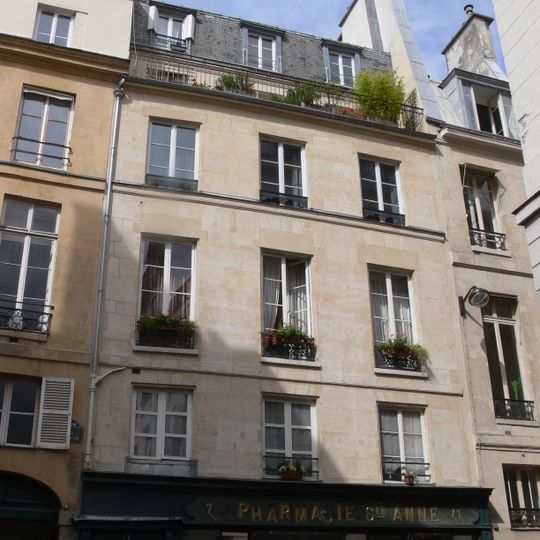 Immeuble, 71 rue Sainte-Anne
