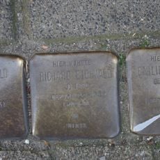 Stolperstein en memoria de Richard Eichwald