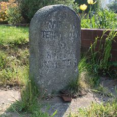 Milestone At Junction With Port Road