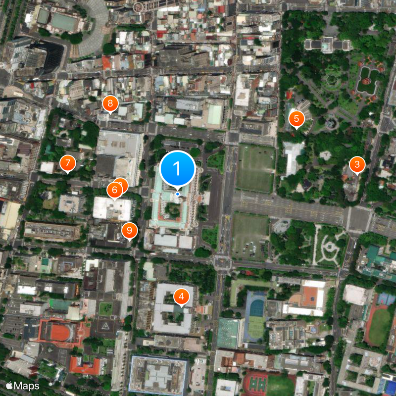 Presidential Office Building Mapa