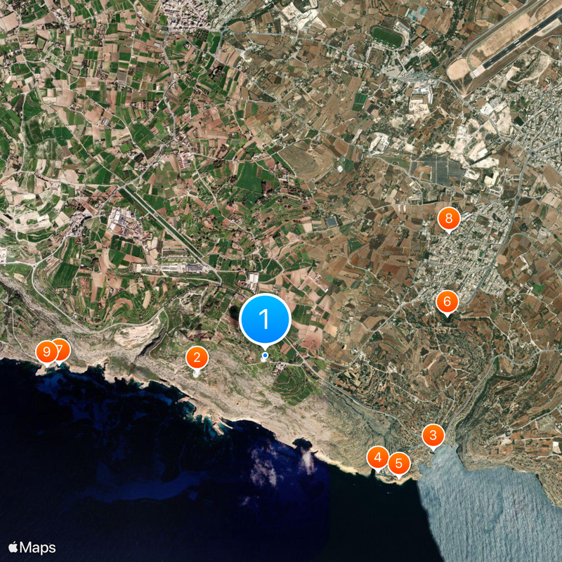 Ħaġar Qim Mapa