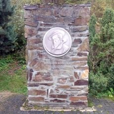 Pomník Georga Agricoly v Jáchymově