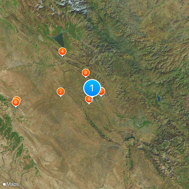 Sulaymaniyah Governorate Map