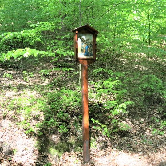 Obrázek III. zastavení křížové cesty u Svojkova