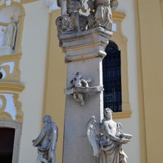 Trojičný stĺp, pilier-kópia