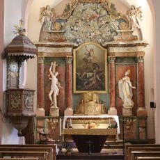 Maître-autel de l'église de Peintre