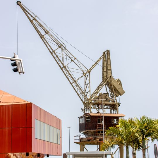 Historical crane, Santa Cruz de Tenerife