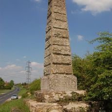 Monument To Dead In Civil War Skirmish