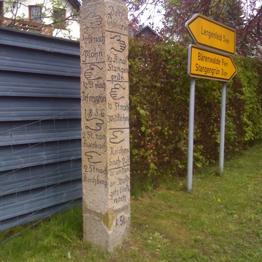 Wegestein Pechtelsgrün