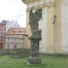 Socha svatého Prokopa před zámkem v Duchcově