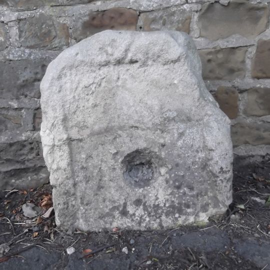 Milestone, just W of entrance to church, E end of Thrybergh