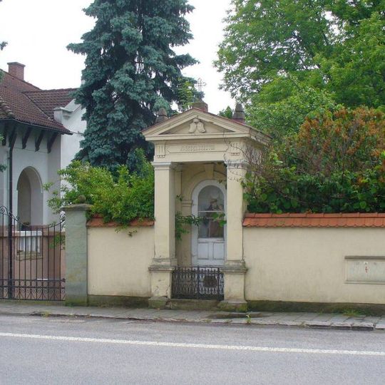 Kaplička svatého Antonína Paduánského v Komenského ulici v Kostelci nad Orlicí