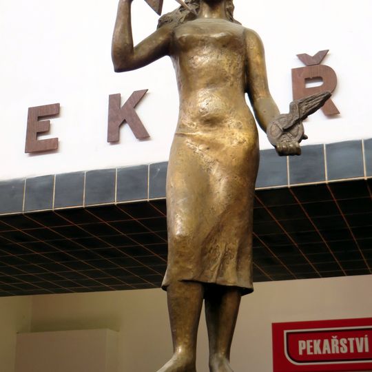 Elektrifikace železnic statue
